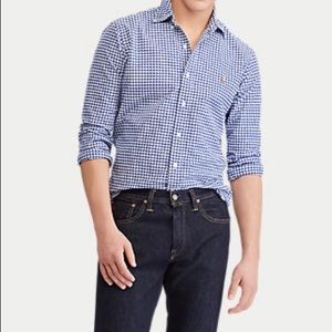 Nwt Ralph Lauren Classic Fit Checkered Shirt